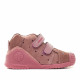 Zapatos Biomecanics de piel serraje marrones con carita - Querol online