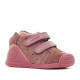 Zapatos Biomecanics de piel serraje marrones con carita - Querol online