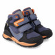 Zapatillas deporte Biomecanics tipo botines azules con detalles naranjas - Querol online