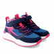 Zapatillas altas Garvalin tipo botines azules con partes rosas - Querol online