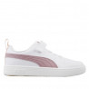 Sabatilles esport Puma rickie ps blanques amb detall rosa