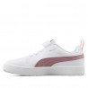 Sabatilles esport Puma rickie ps blanques amb detall rosa