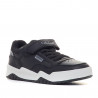 Zapatillas deporte Geox negras con cordones y velcro