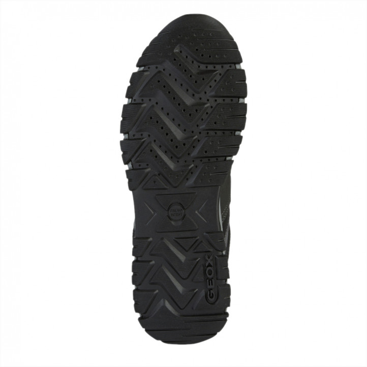 Zapatillas deportivas Geox delray abx man negras - Querol online