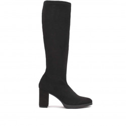 Botes de taló MISS ELASTIC mani negres 77067 - Querol online