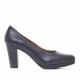 Zapatos tacón Redlove antonella negros de piel con tacón alto - Querol online