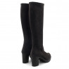Botas tacón MISS ELASTIC negras 77647