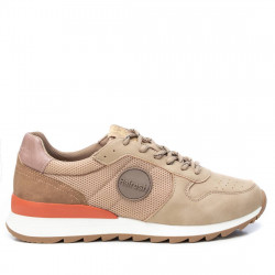 Zapatillas Refresh 079116 taupe con detalle salmón en la suela - Querol online