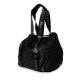 Bolso Gioseppo tipo shopper en negro de nylon acolchado tinjan - Querol online