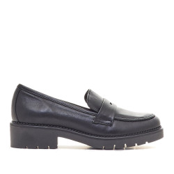 Sabates de taló Redlove alessia tipus mocasí negres - Querol online