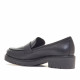 Zapatos tacón Redlove alessia tipo mocasín negros - Querol online