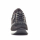Zapatillas cuña Mysoft negras acolchada con varias texturas - Querol online