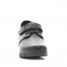 Sabates de falca Suite009 negres de pell amb velcro