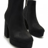 Botines tacón Mustang Naomi de vestir negras