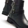 Botins plans Mustang Campa estil casual amb capdavantera arrodonida