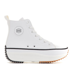 Sabatilles altes Owel kobe blanques amb sola dentada - Querol online