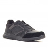 Zapatos sport Geox negras con elásticos