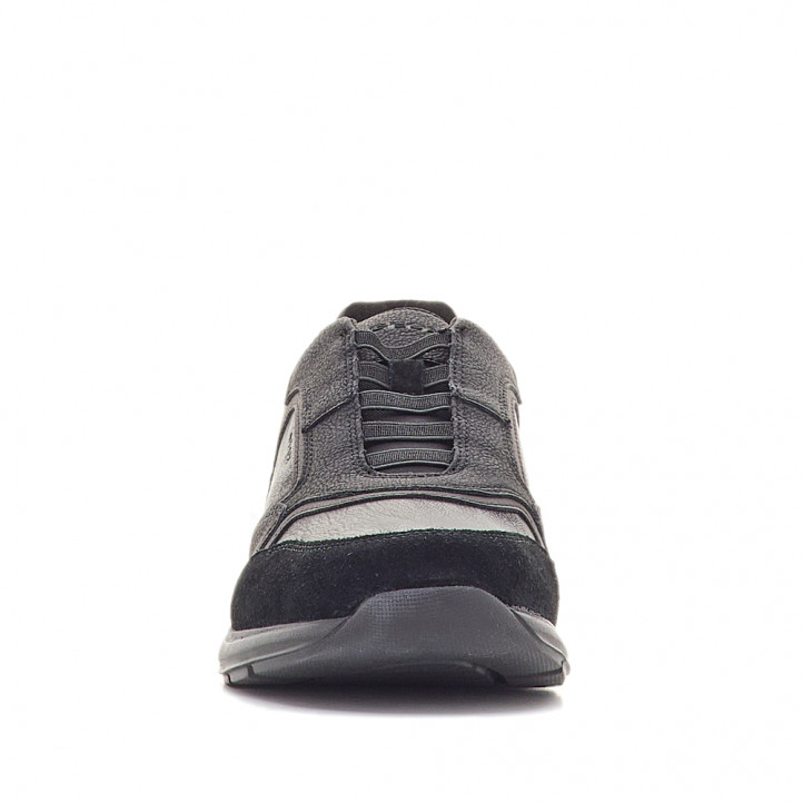 Zapatos sport Geox negras con elásticos - Querol online