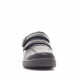 Zapatos sport Luisetti negros de piel con doble velcro - Querol online
