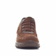 Zapatos sport Luisetti marrones de piel sin cordones - Querol online