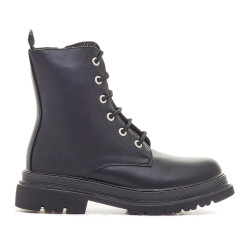 Botines QUETS! totalmente negras - Querol online