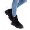 Botines plataforma Xti 140570 tipo chelsea negras