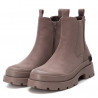 Botines plataforma Xti 140570 tipo chelsea taupe