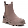 Botins plataforma Xti 140570 tipo chelsea taupe