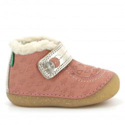Botins Kickers So schuss rose or fantaisie - Querol online