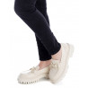 Mocassí Refresh 170073 beix tipus mocasín amb sola track