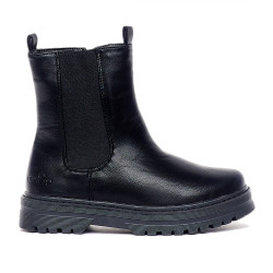 Botins Chika 10 estil chelsea negre de canya mitjana - Querol online