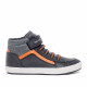 Zapatillas altas Geox j gisili boy a con detalles naranjas - Querol online
