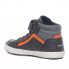 Zapatillas altas Geox j gisili boy a con detalles naranjas