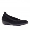 Bailarinas Vulladi negra con ligera cuña