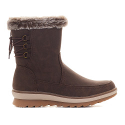 Botins plans Owel nagoya marrons amb pèl - Querol online