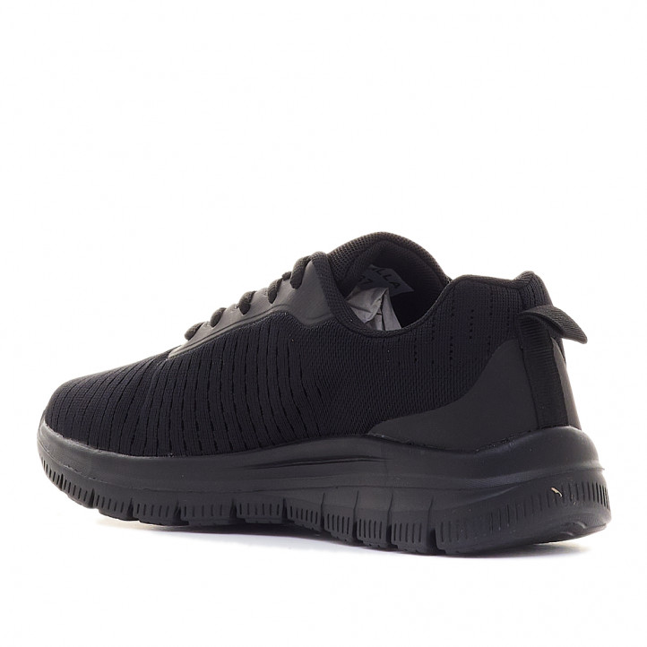 Zapatillas deportivas Owel tottori negras - Querol online