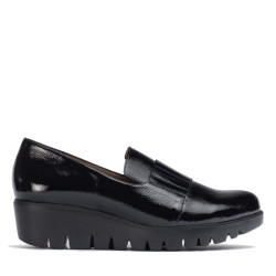 Sabates de falca Wonders kenai negre - Querol online