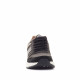 Zapatos sport Lois negras contraste suela blanca - Querol online