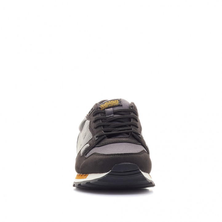Zapatos sport G-Star RAW track negros y naranjas - Querol online