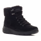 Botines planos Skechers on the go - glacial ultra - woodlans negras impermeables - Querol online