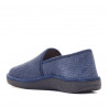 Zapatillas casa SALVI azules cerradas por detrás
