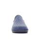 Zapatillas casa SALVI azules abiertas por detrás - Querol online