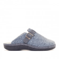 Sabatilles casa SALVI per a home obertes blaus amb sivella - Querol online