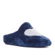 Zapatillas casa Redlove lia azules con corazón grande - Querol online