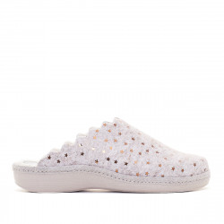 Sabatilles casa SALVI grises amb estrelles daurades - Querol online