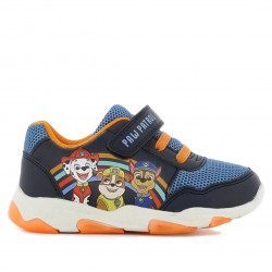 Zapatillas deporte Leomil patrulla canina azul y naranja - Querol online