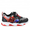 Zapatillas deporte Leomil spiderman negra con rejilla