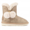 Botas Conguitos beige nobuck australianas b&w