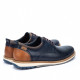 Zapatos vestir Pikolinos berna con cordones azules - Querol online