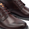 Botines Pikolinos berna con cordones olmo